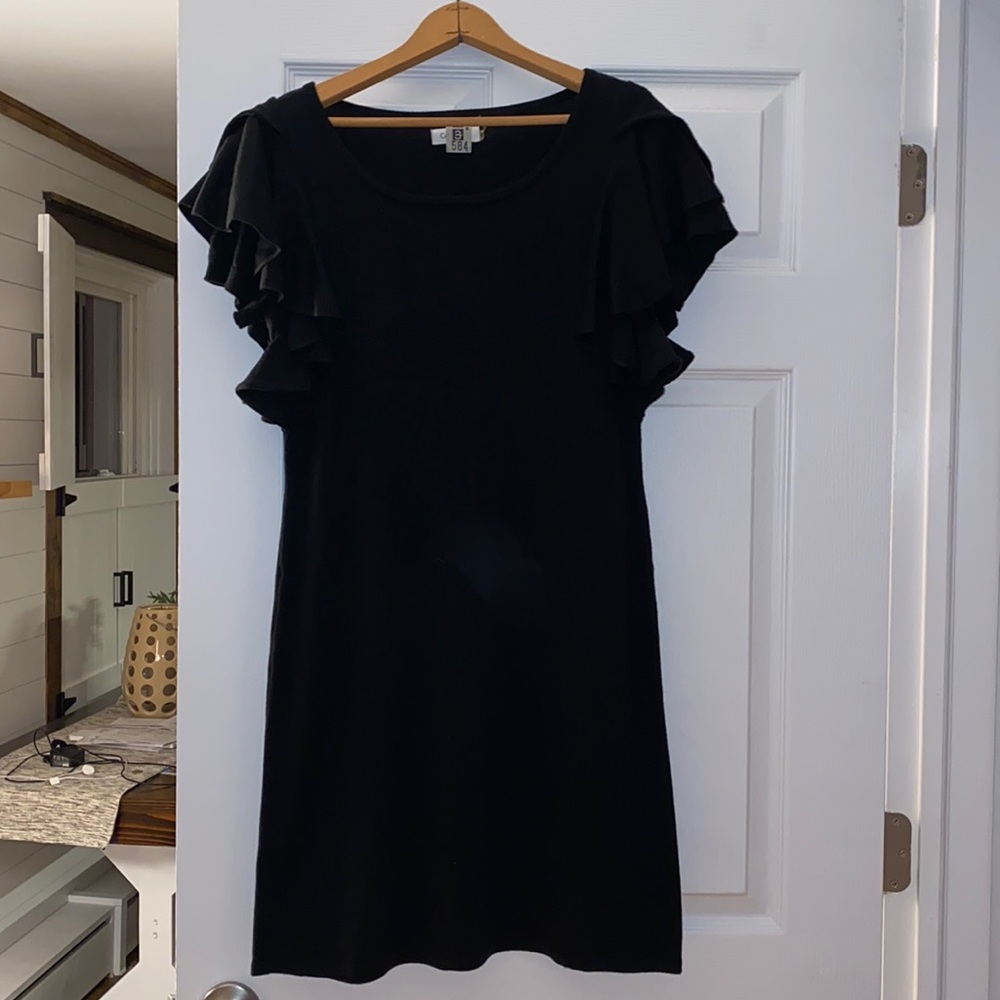 CALVIN KLEIN sweater dress LBD